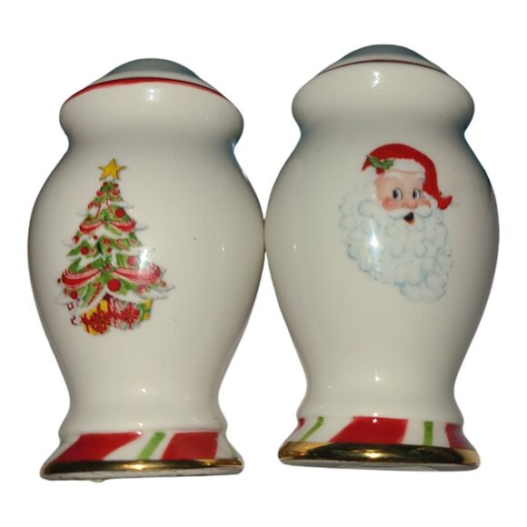 Christopher Radko Letters To Santa Home for Holidays Salt & Pepper Shaker Set - Picture 3 of 11